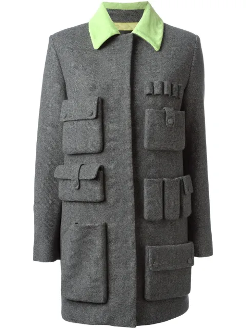 Alexander Wang manteau nervuré à poches multiples