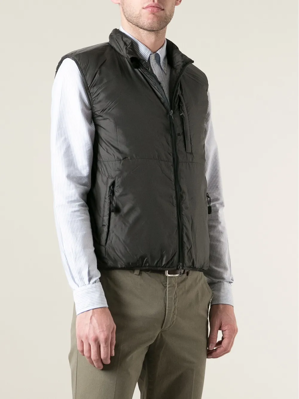 ASPESI 'Jil' gilet Grijs