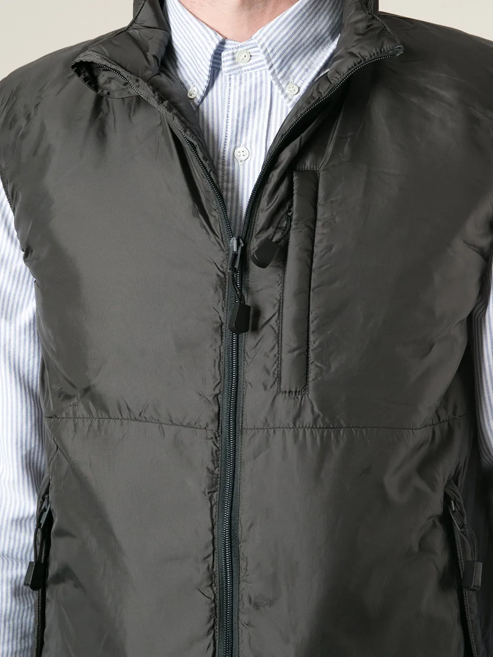 ASPESI 'Jil' gilet Grijs