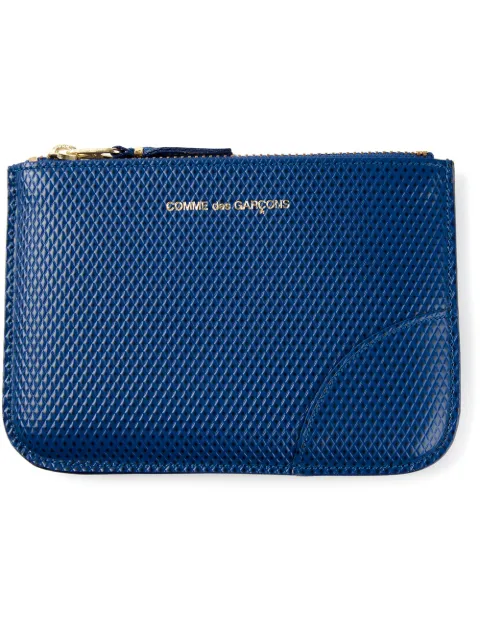Comme Des Garçons Wallet textured leather purse