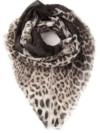 Roberto Cavalli Leopard Print Scarf Farfetch Roberto Cavalli Leopard Print Scarf