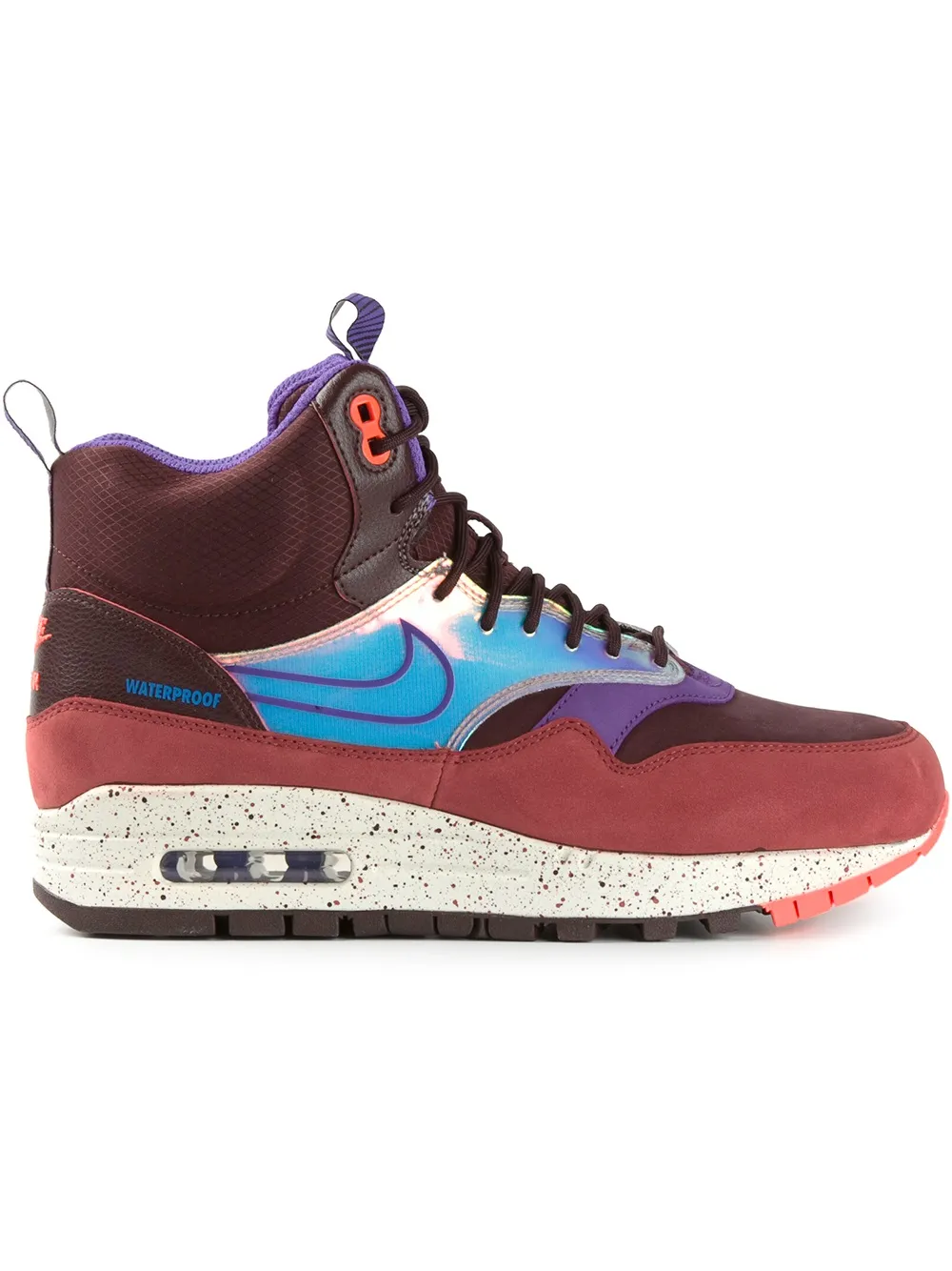 Nike 'WMNS Air Max 1 Mid' sneakerboots Rood