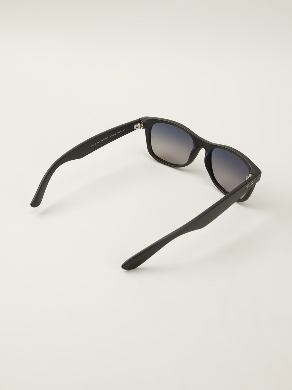 Ray-Ban rectangle frame sunglasses - Zwart