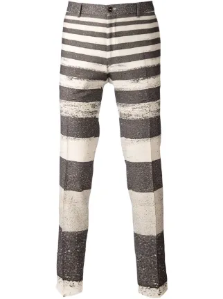 moschino striped pants