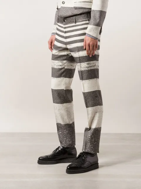 moschino striped pants
