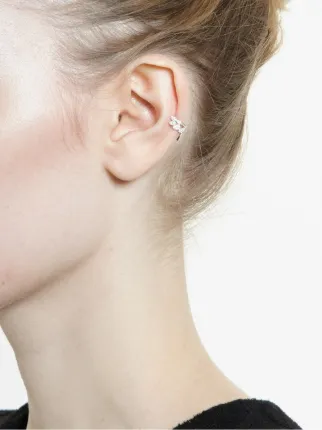 Yvonne Léon Diamond Helix Earring Farfetch Yvonne Léon Diamond Helix Earring