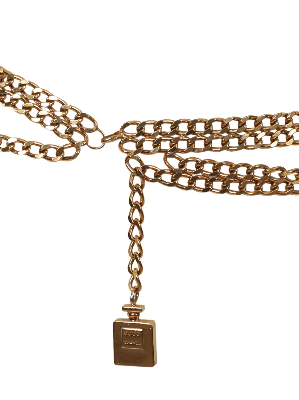 CHANEL Pre-Owned chain-link Coco belt | Image 2