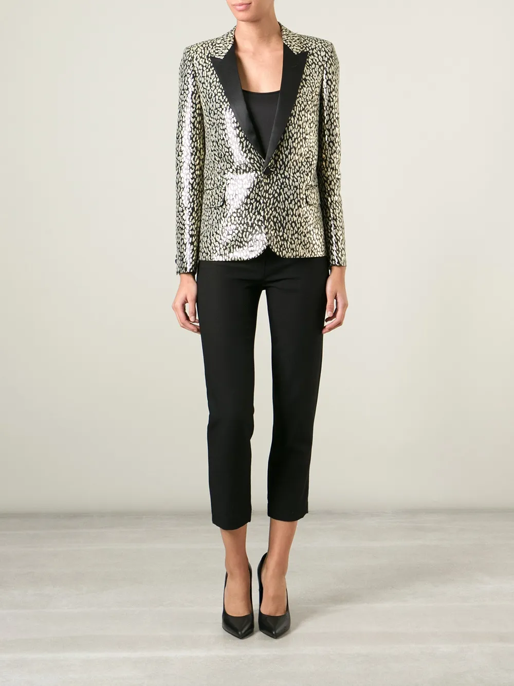 saint laurent smoking jacket