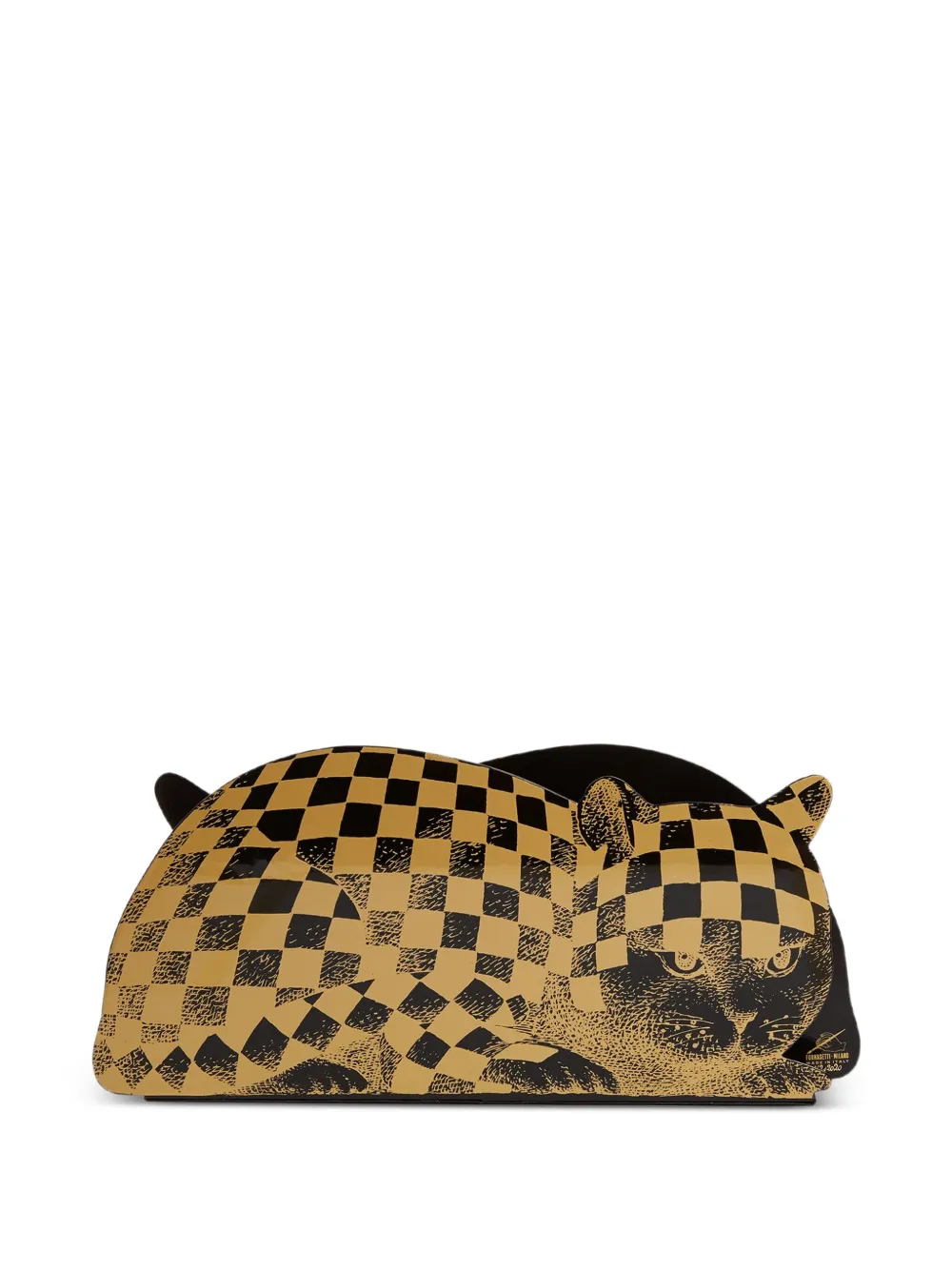 Fornasetti High Fidelity magazine rack | Black | Image 1