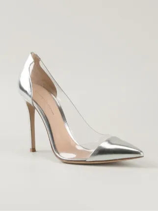 gianvito rossi plexi flat