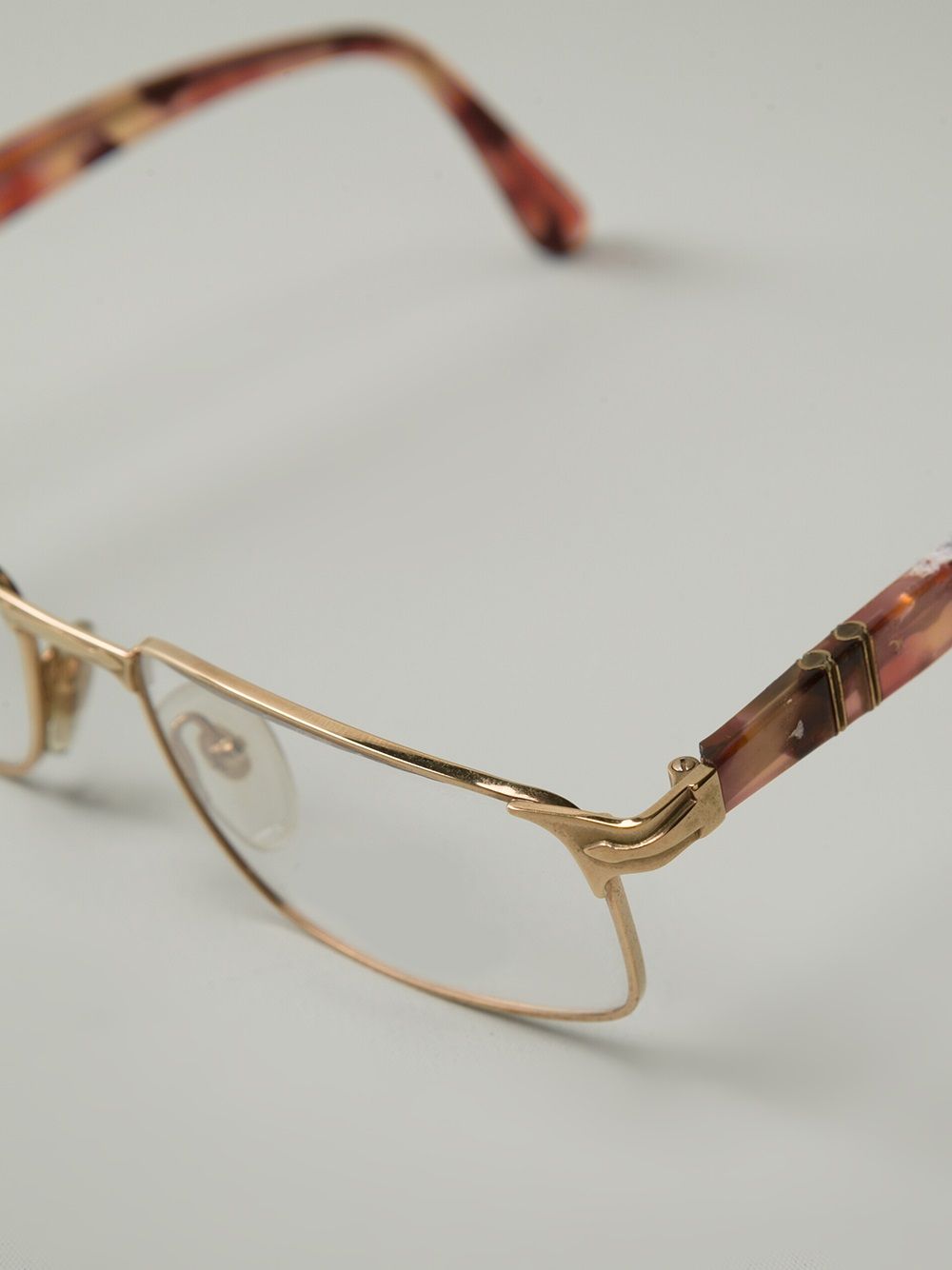 фото Persol pre-owned очки в квадратной оправе