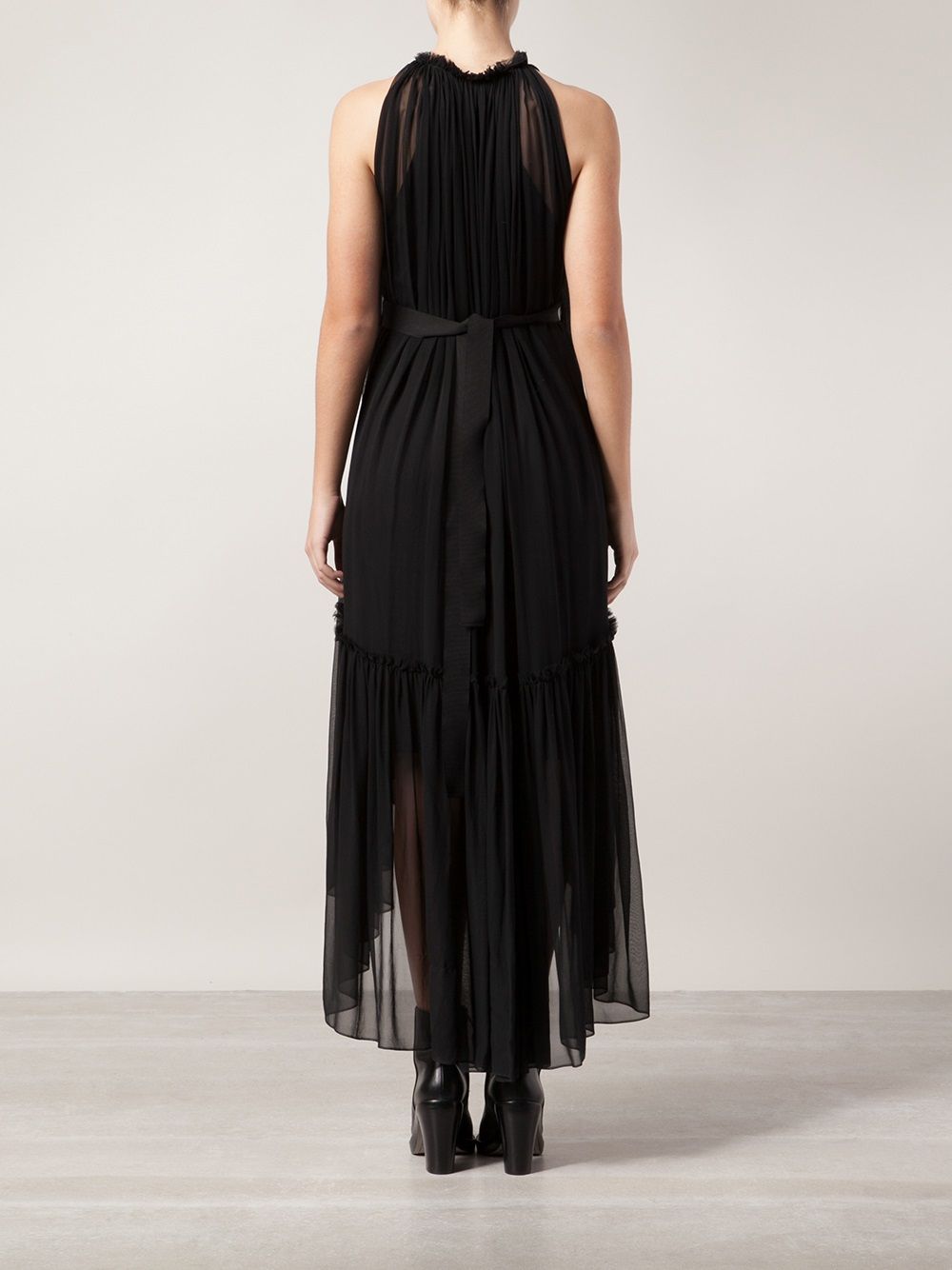 Louiza Babouryan Pleated Dress - Farfetch