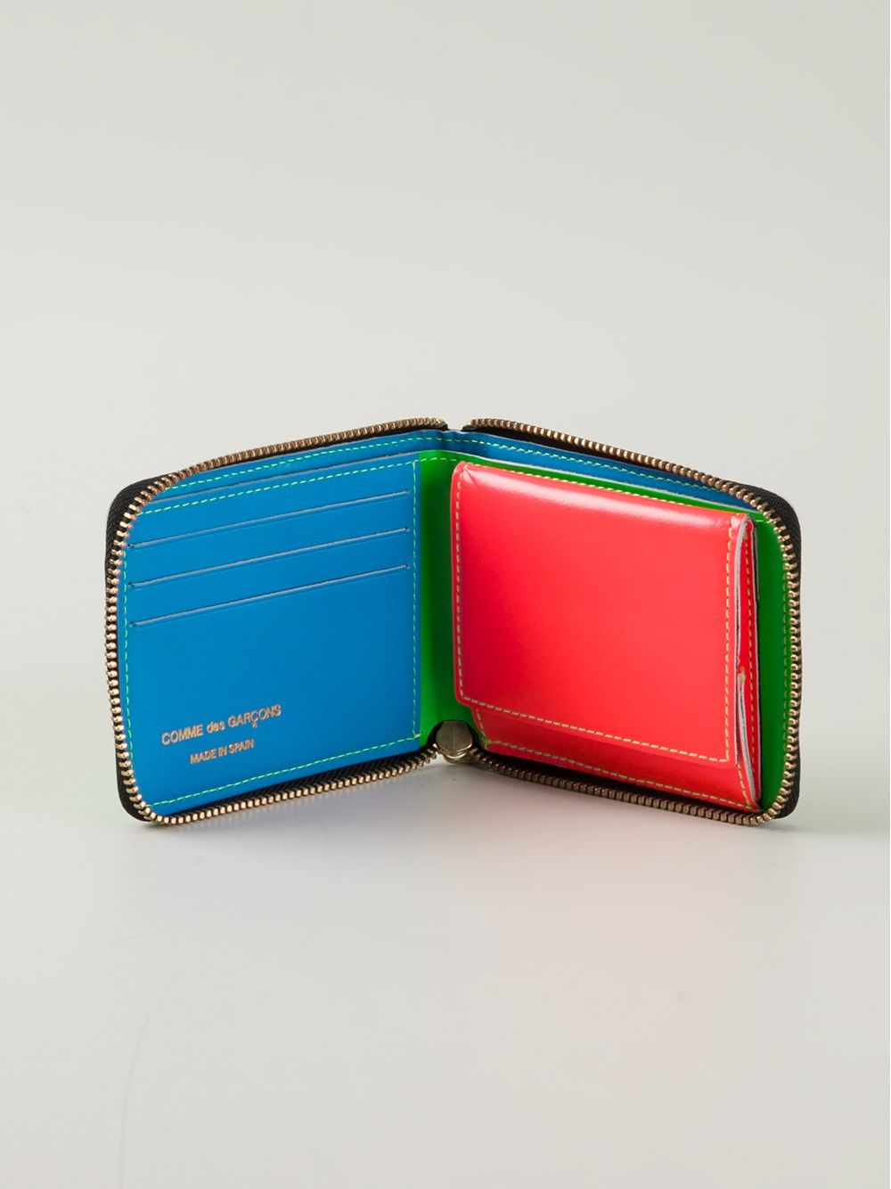 фото Comme Des Garçons Wallet кошелек 'Super Fluo'