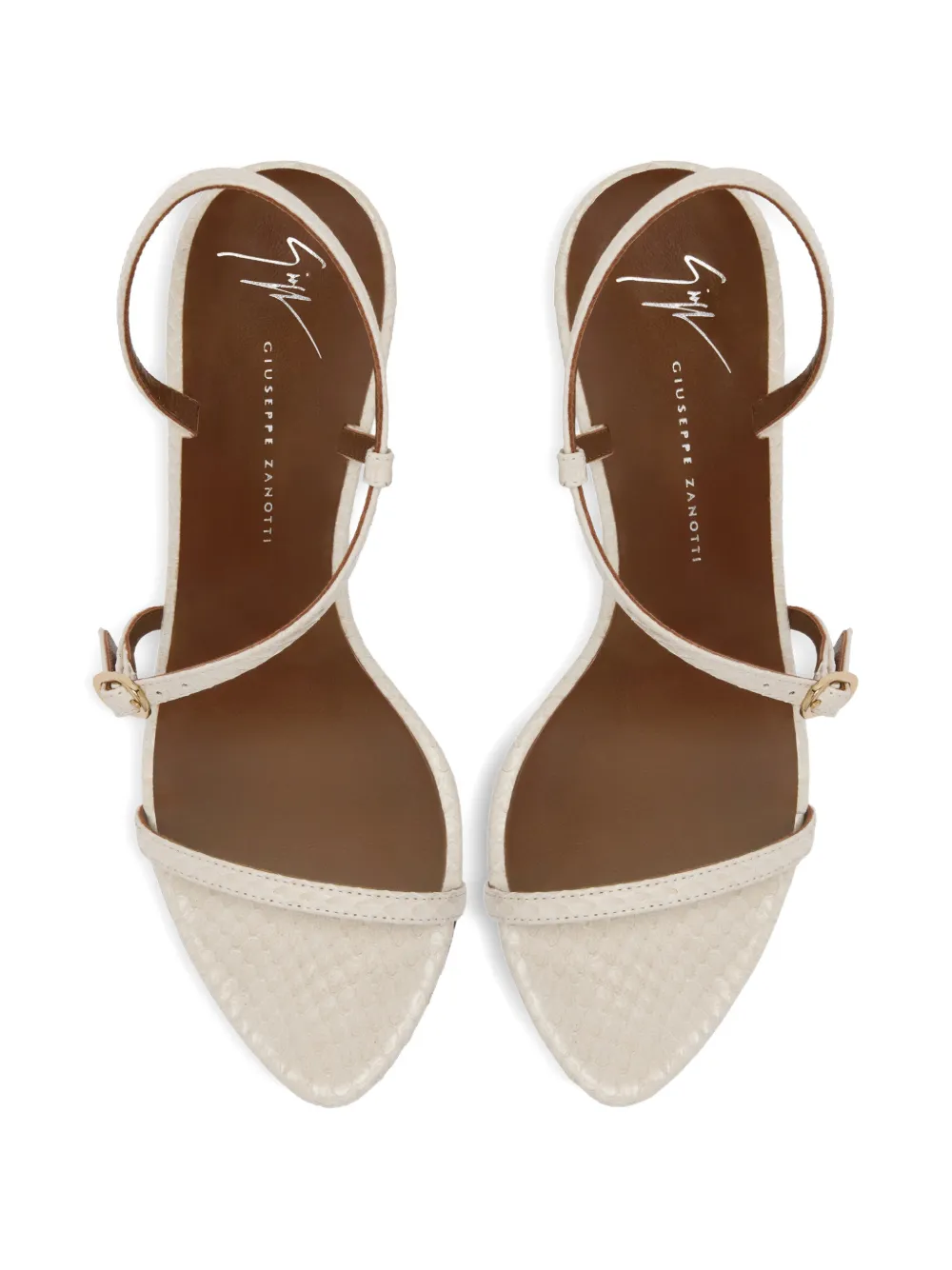 Giuseppe Zanotti metallic sandals