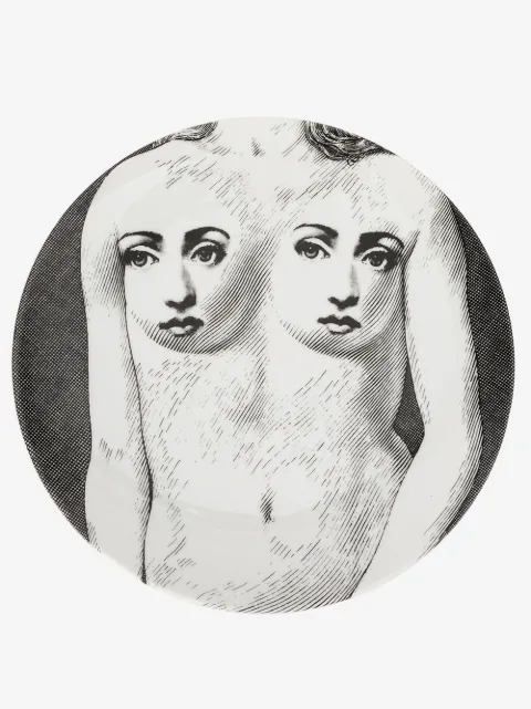 Fornasetti nude faces plate