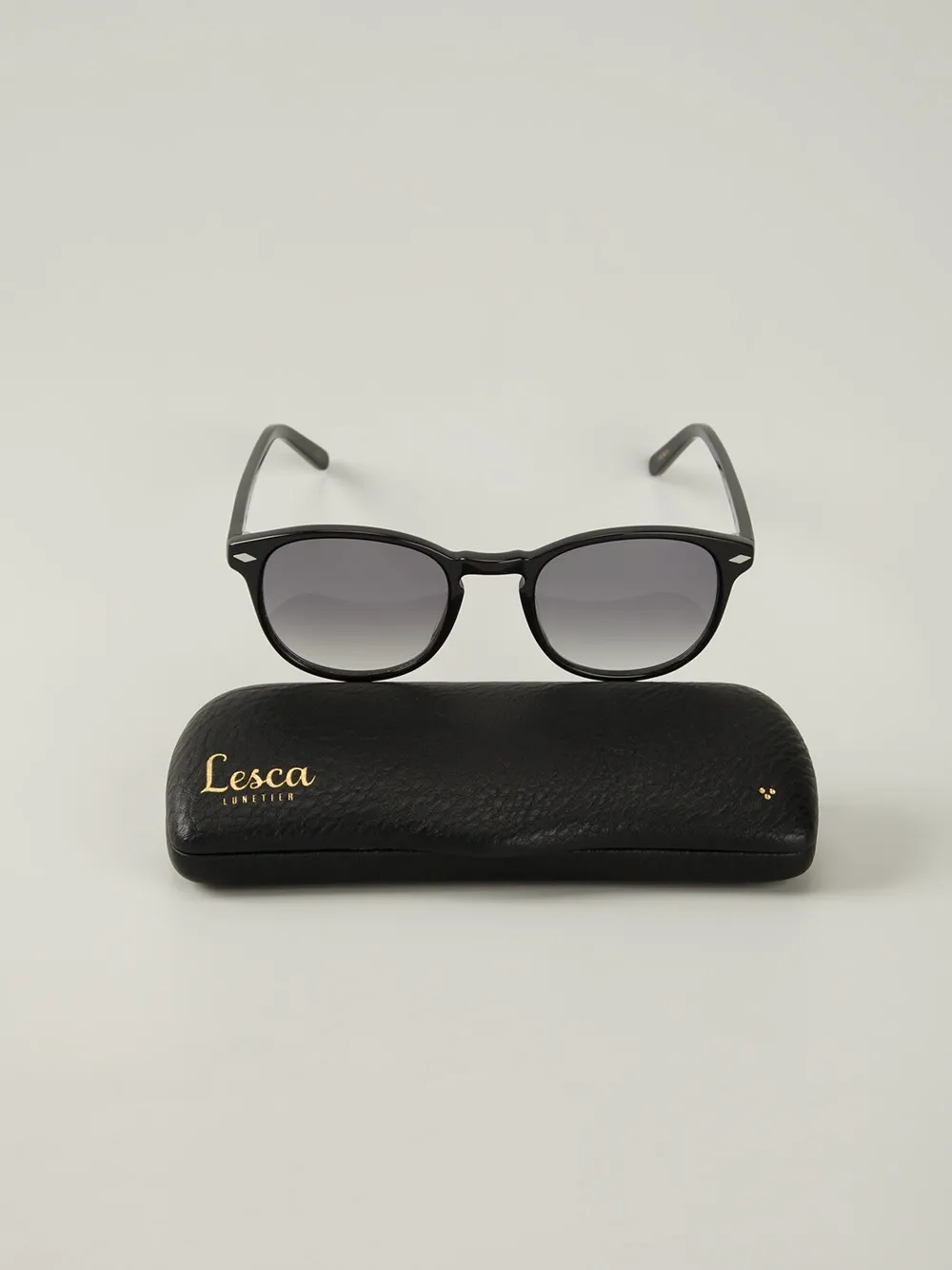  Lesca Gradient Sunglasses - Black 
