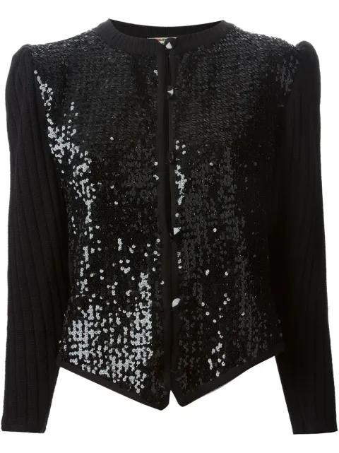 saint laurent sequin top