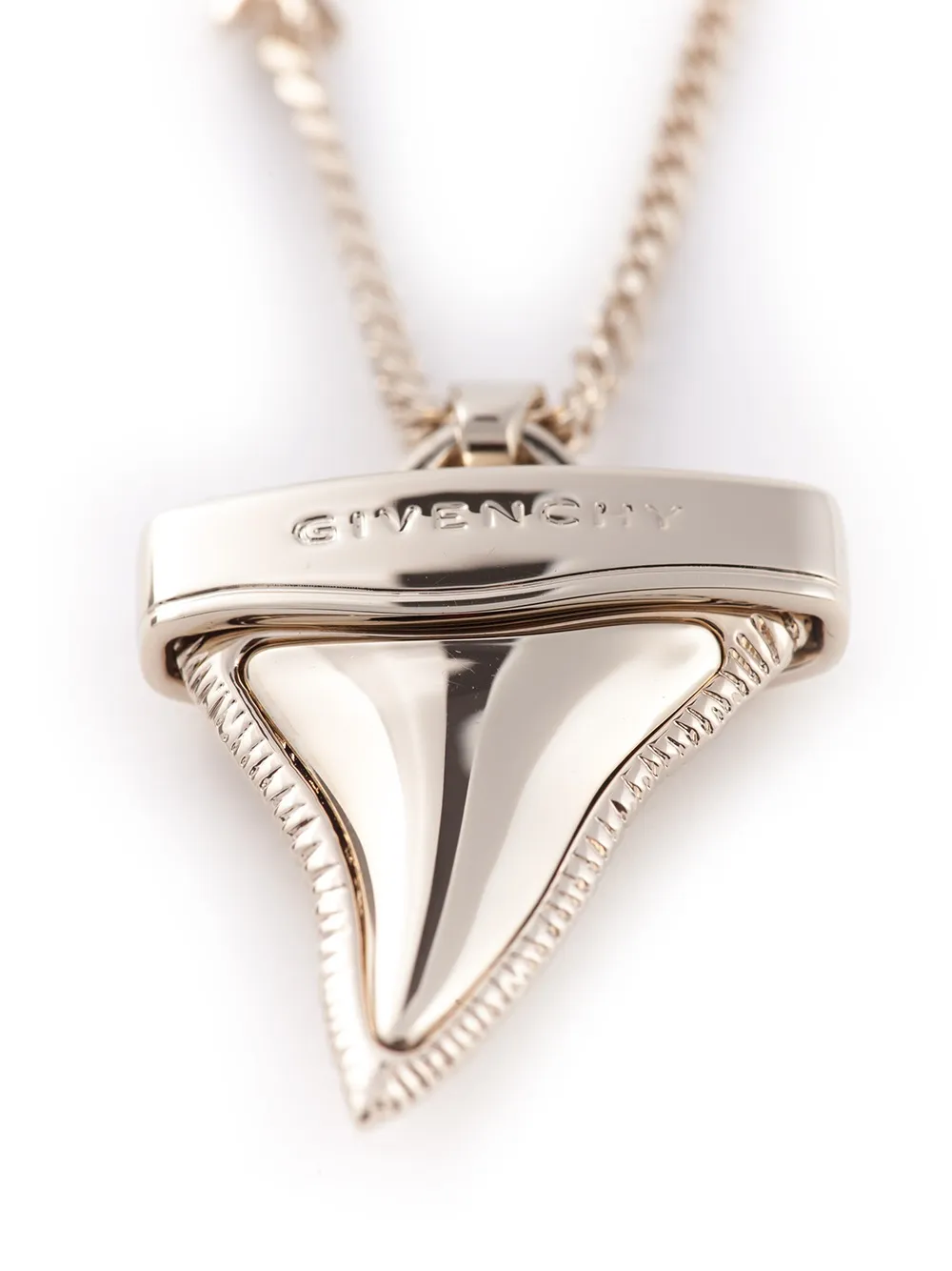  Givenchy 'shark Tooth' Halskette   Metallic 