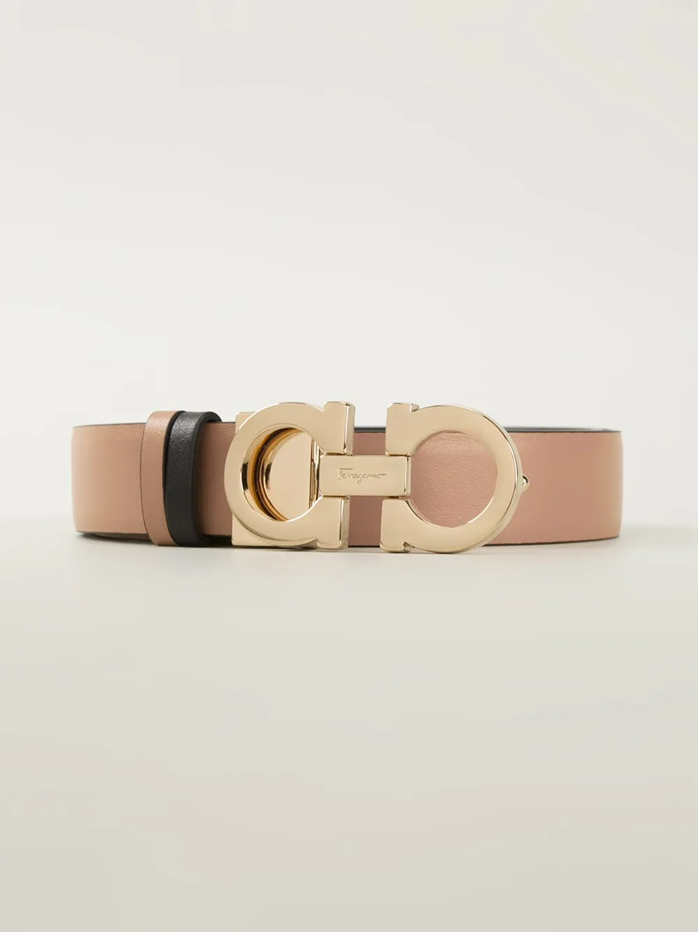  Ferragamo Gürtel Mit Gancio Schnalle   Nude 