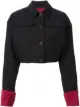 Image 1 of Dolce & Gabbana Pre-Owned pinstriped cropped jacket
