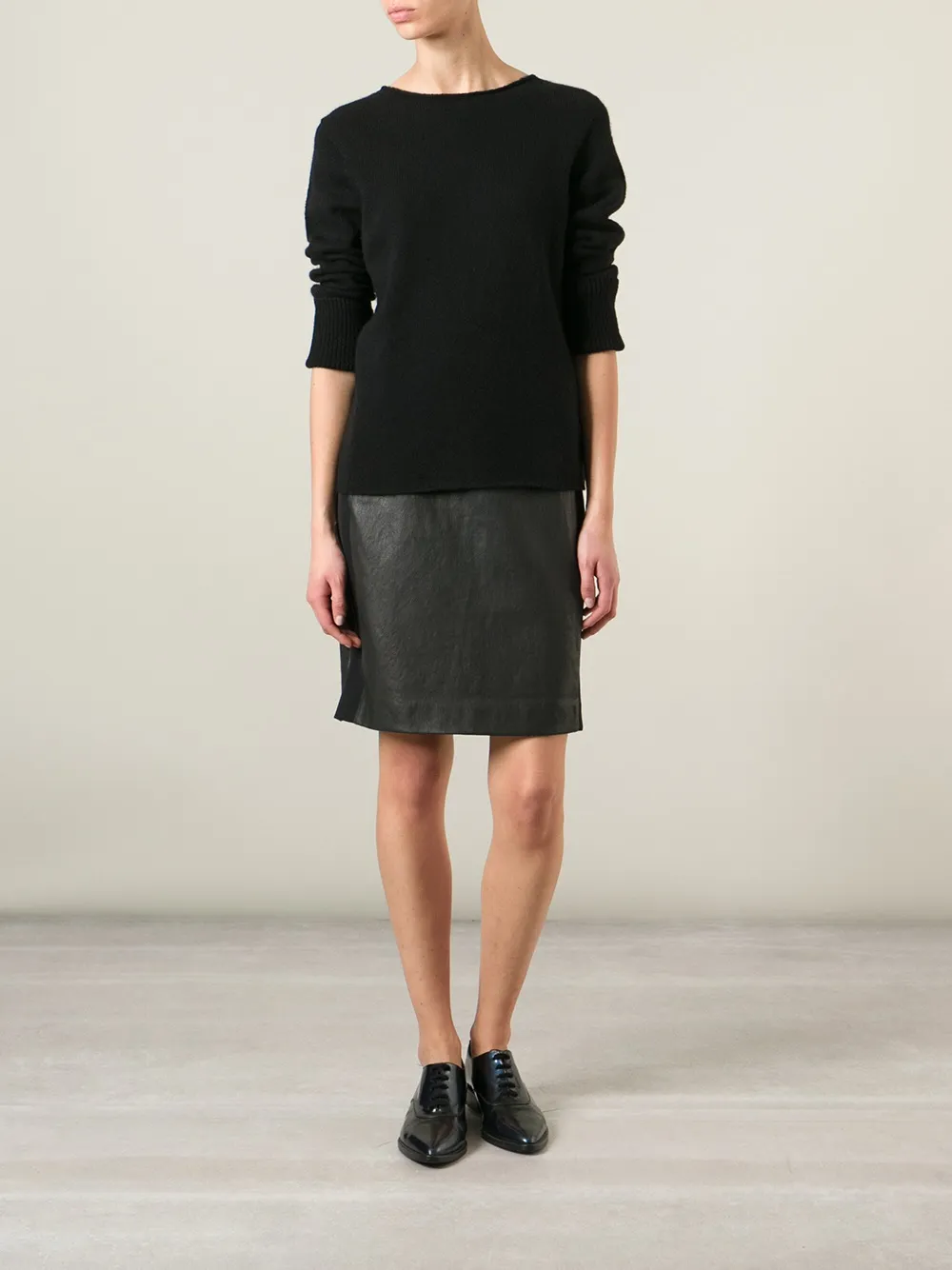 The Row 'Alster' sweater Zwart