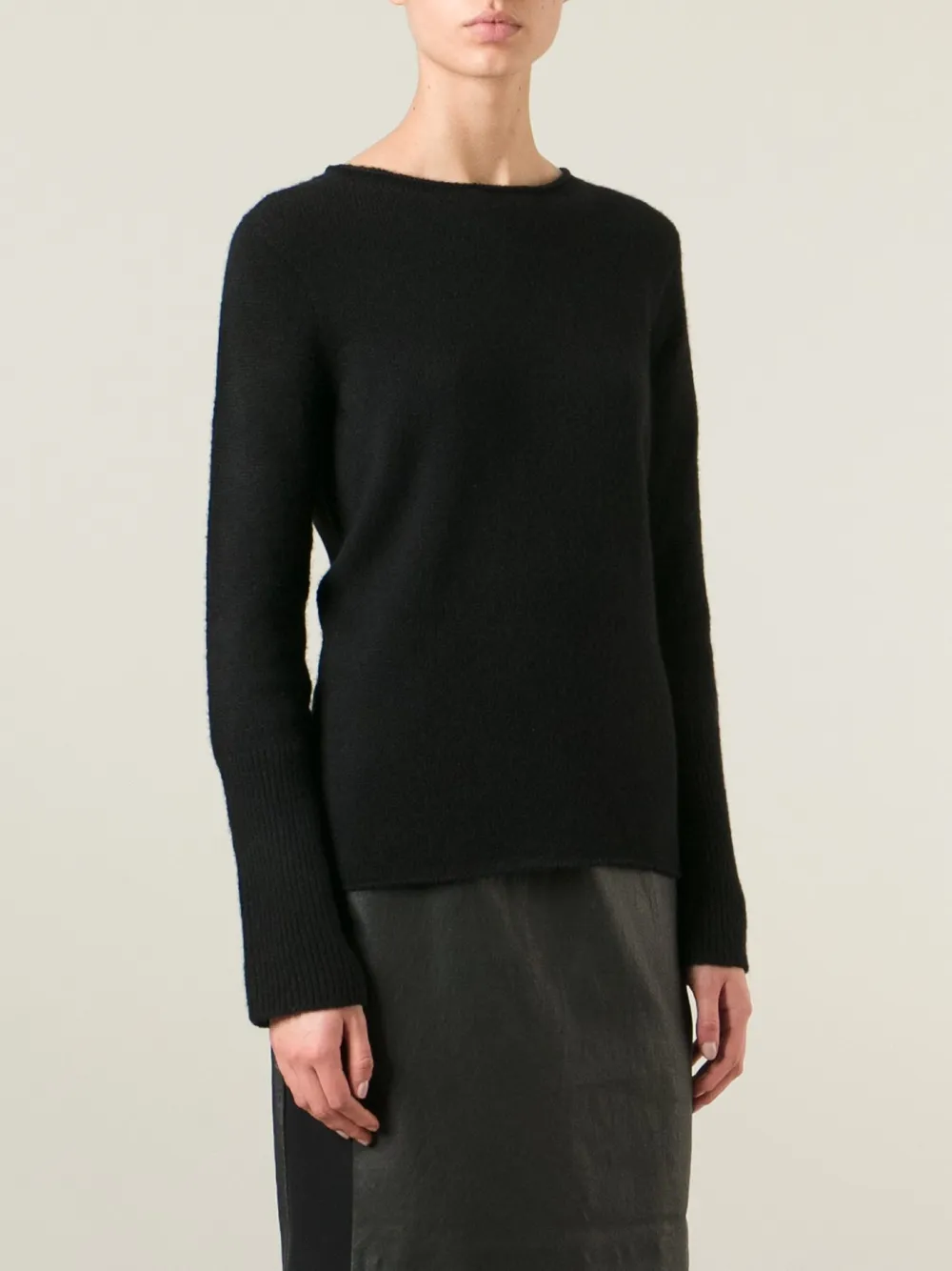 The Row 'Alster' sweater Zwart