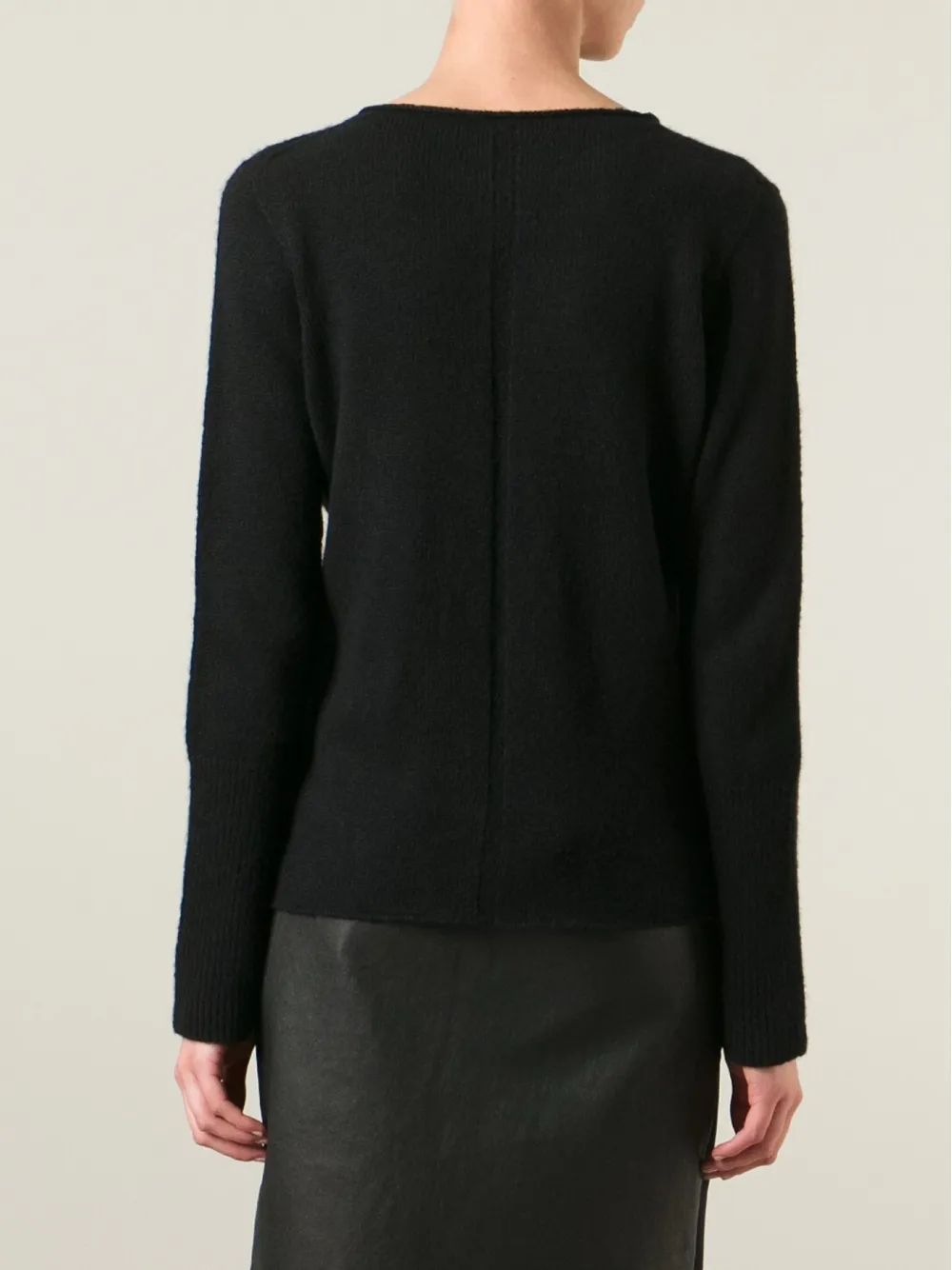The Row 'Alster' sweater Zwart