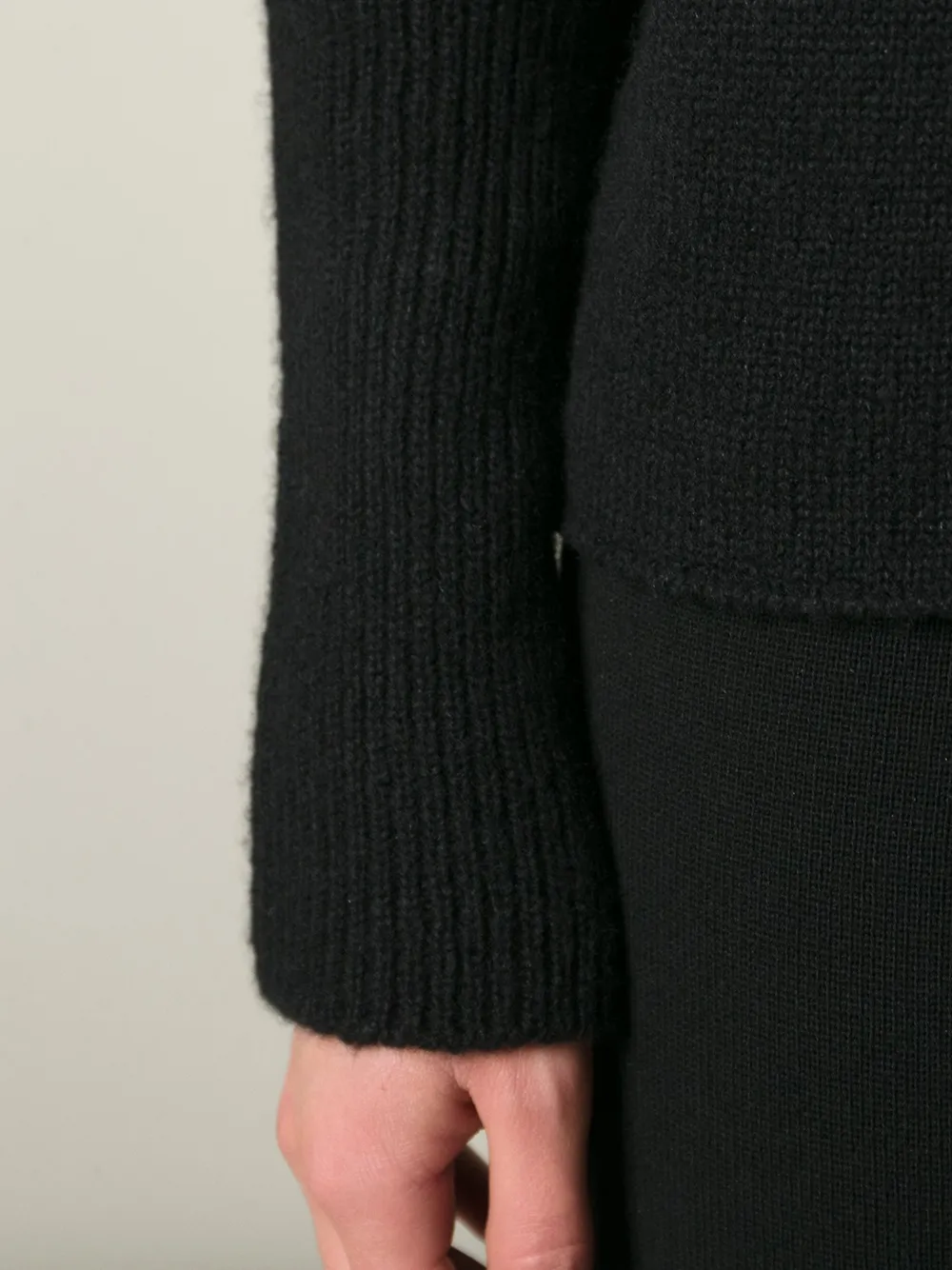 The Row 'Alster' sweater Zwart