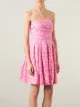 Moschino Cheap & Chic strapless lace dress