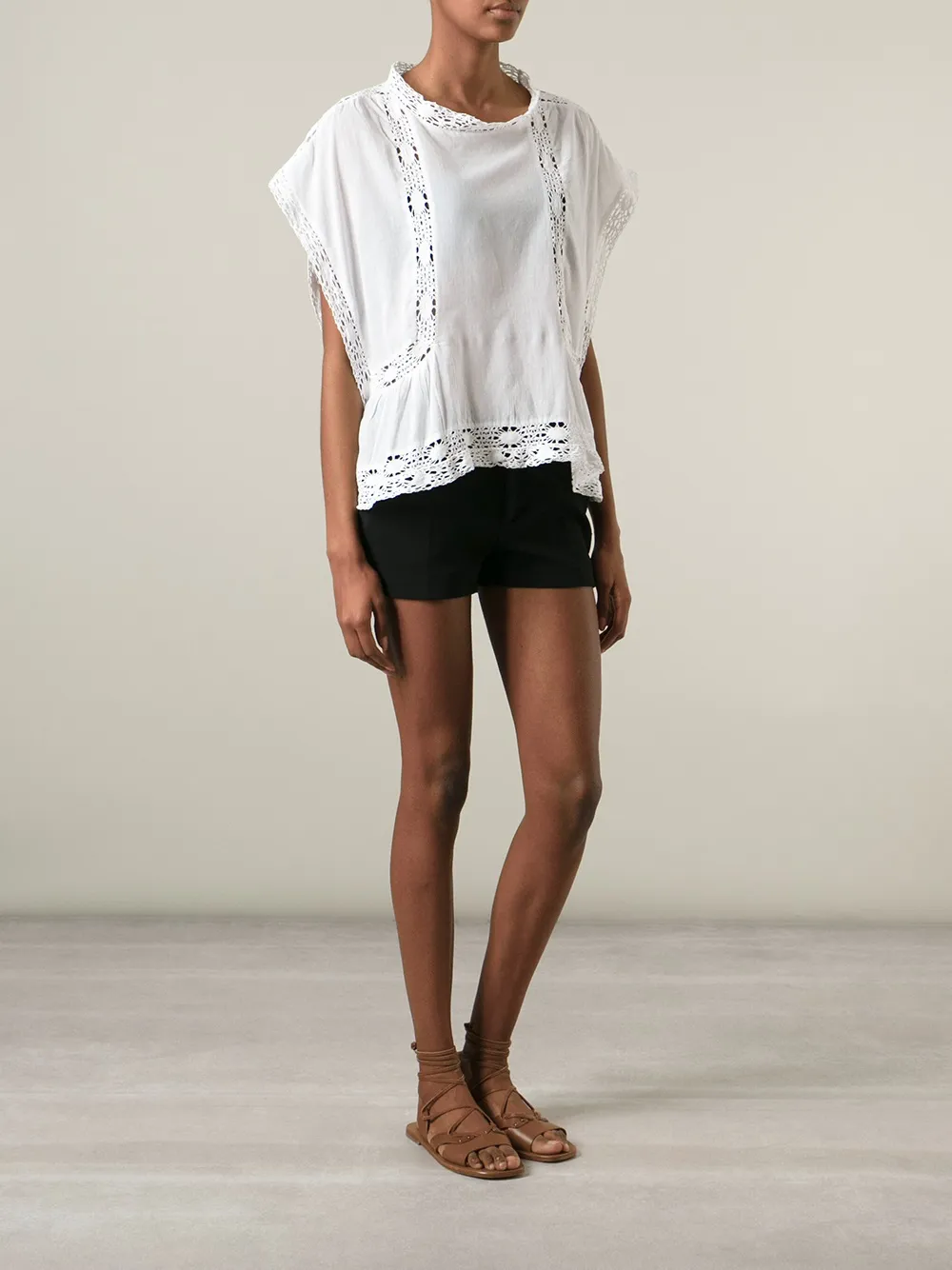 MARANT ÉTOILE 'Duffy' blouse - Wit