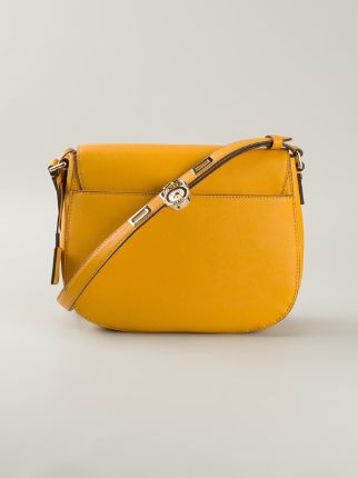 michael kors hamilton crossbody yellow