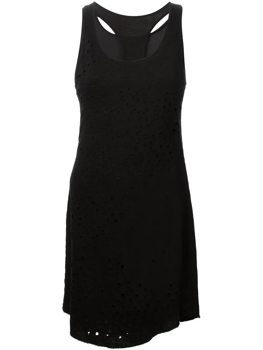 Thom Krom double layer vest dress Zwart