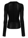 Thom Krom cotton tank top - Black