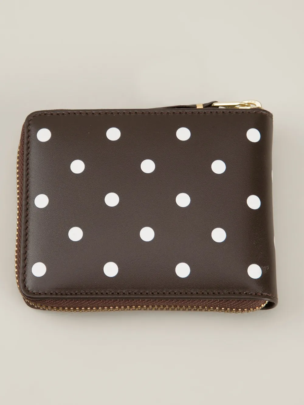 фото Comme des garçons wallet кошелек в горошек 'polka dots printed