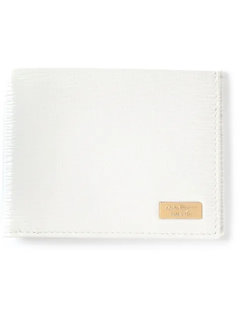 Ferragamo logo-plaque billfold wallet