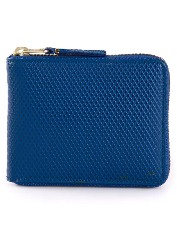 comme des garcons wallet blue