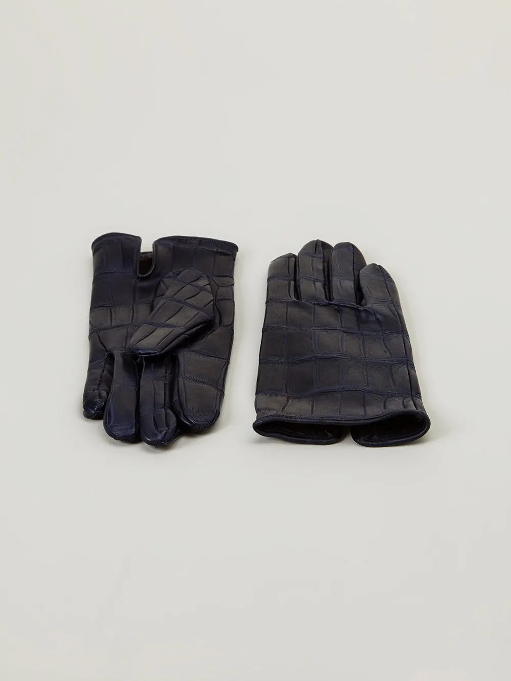 L'Eclaireur Made By wrist slit gloves - Blauw