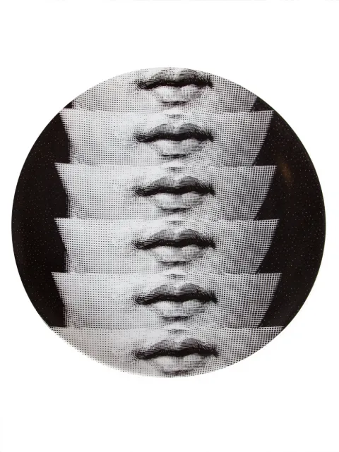 Fornasetti mouth print plate