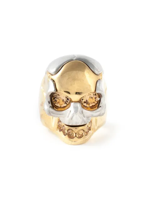 Alexander McQueen skull cocktail ring