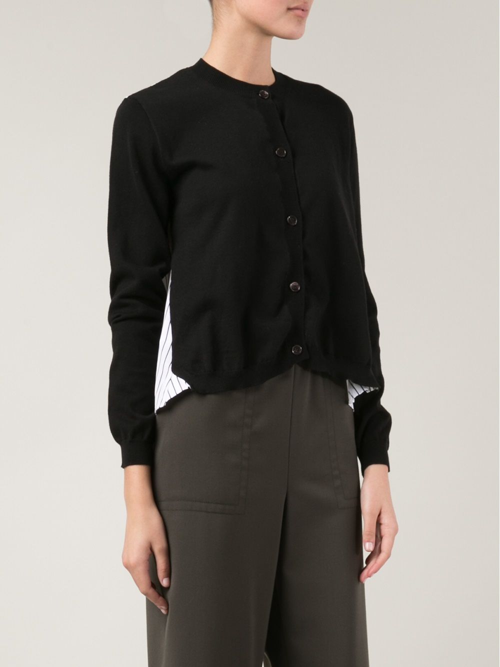 Marni Contrasted Back Cardigan - Farfetch