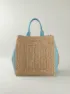 Emilio Pucci Straw Flowered Beach Tote - Farfetch