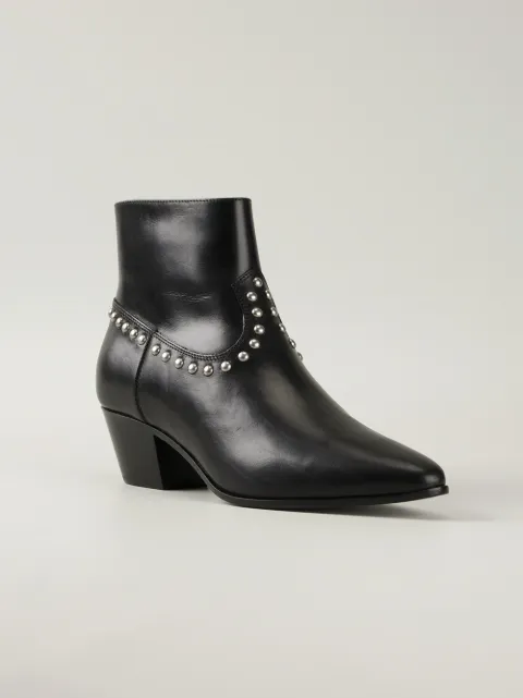 saint laurent western bootie