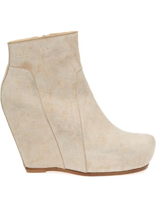 Rick owens wedge ankle hot sale boots