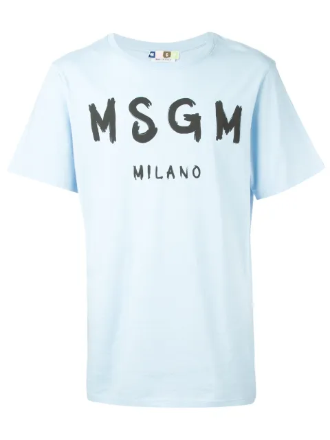 MSGM logo print T-shirt