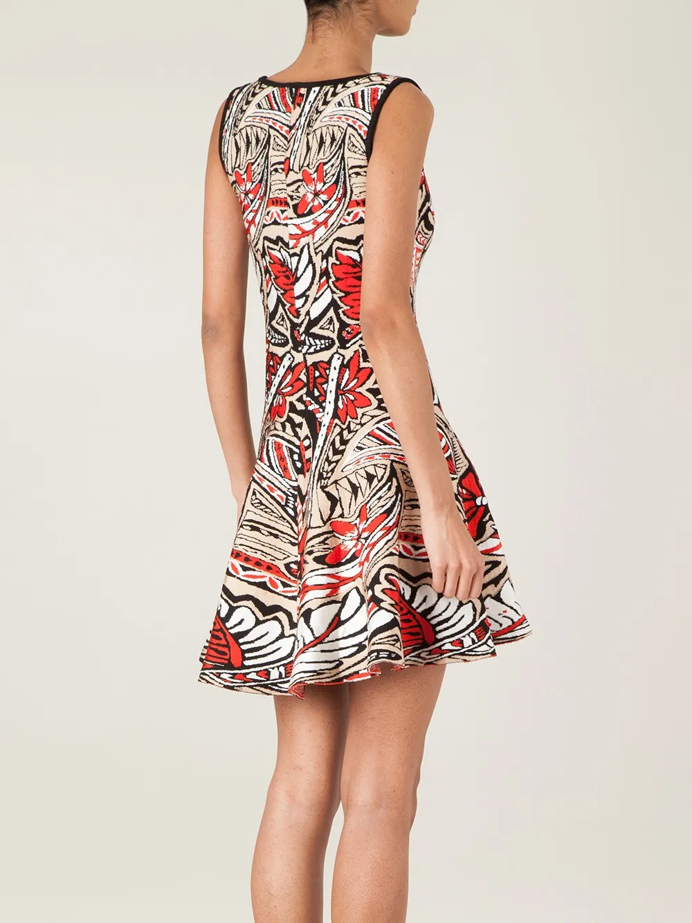 Gig knitted dress Rood