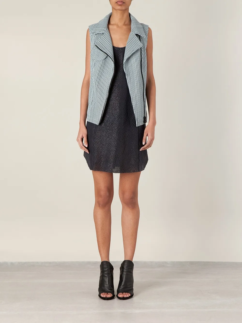Drome perforated gilet | Waistcoats & Gilets | Image 2