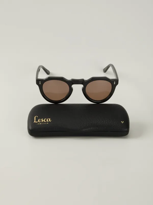 Lesca Round Frame Sunglasses - Farfetch