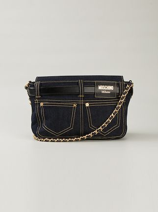 moschino denim bag