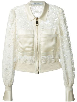 Givenchy Cropped Floral Lace Jacket - Farfetch
