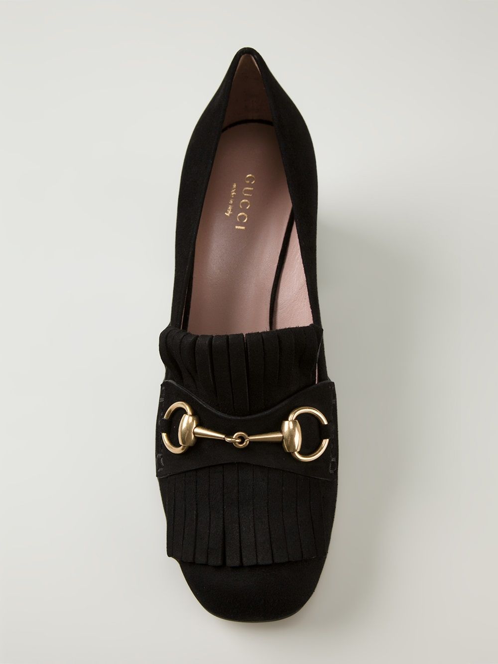 Gucci tasseled loafers Zwart